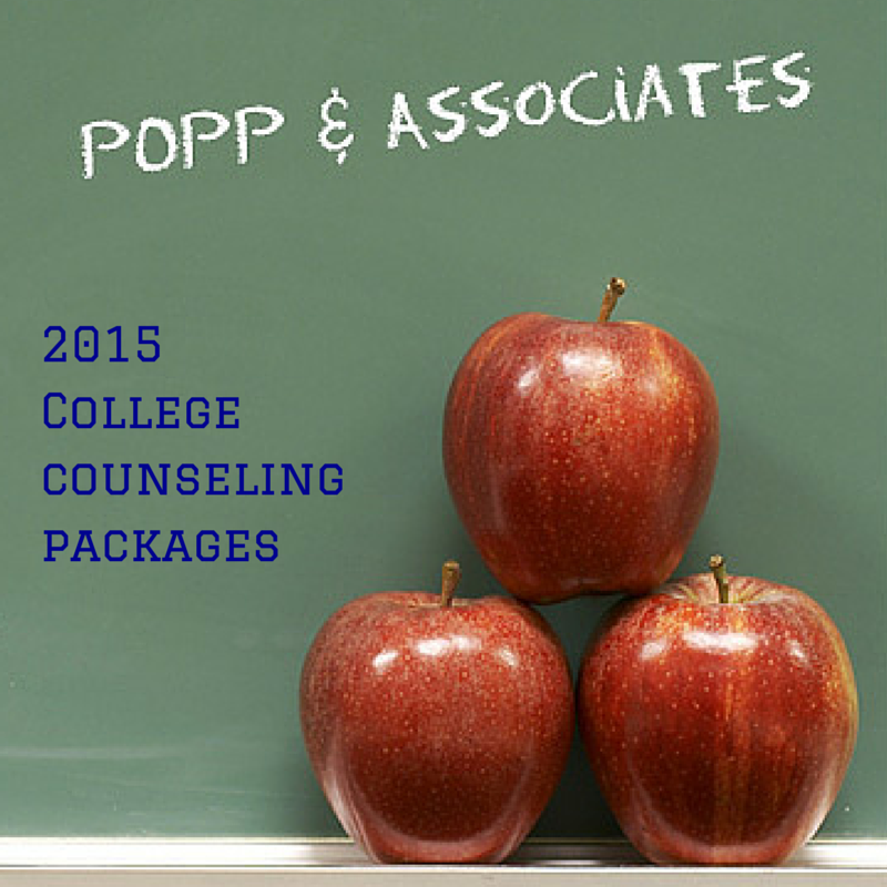 2015 College Counseling Packages