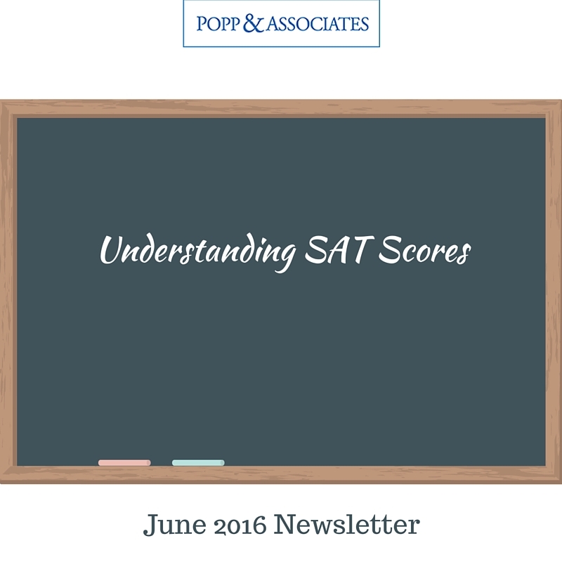 Understanding SAT Scores